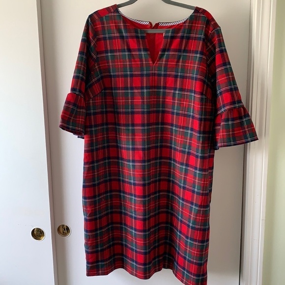 Vineyard Vines Plaid Greenwich Dress 20 - Picture 1 of 10